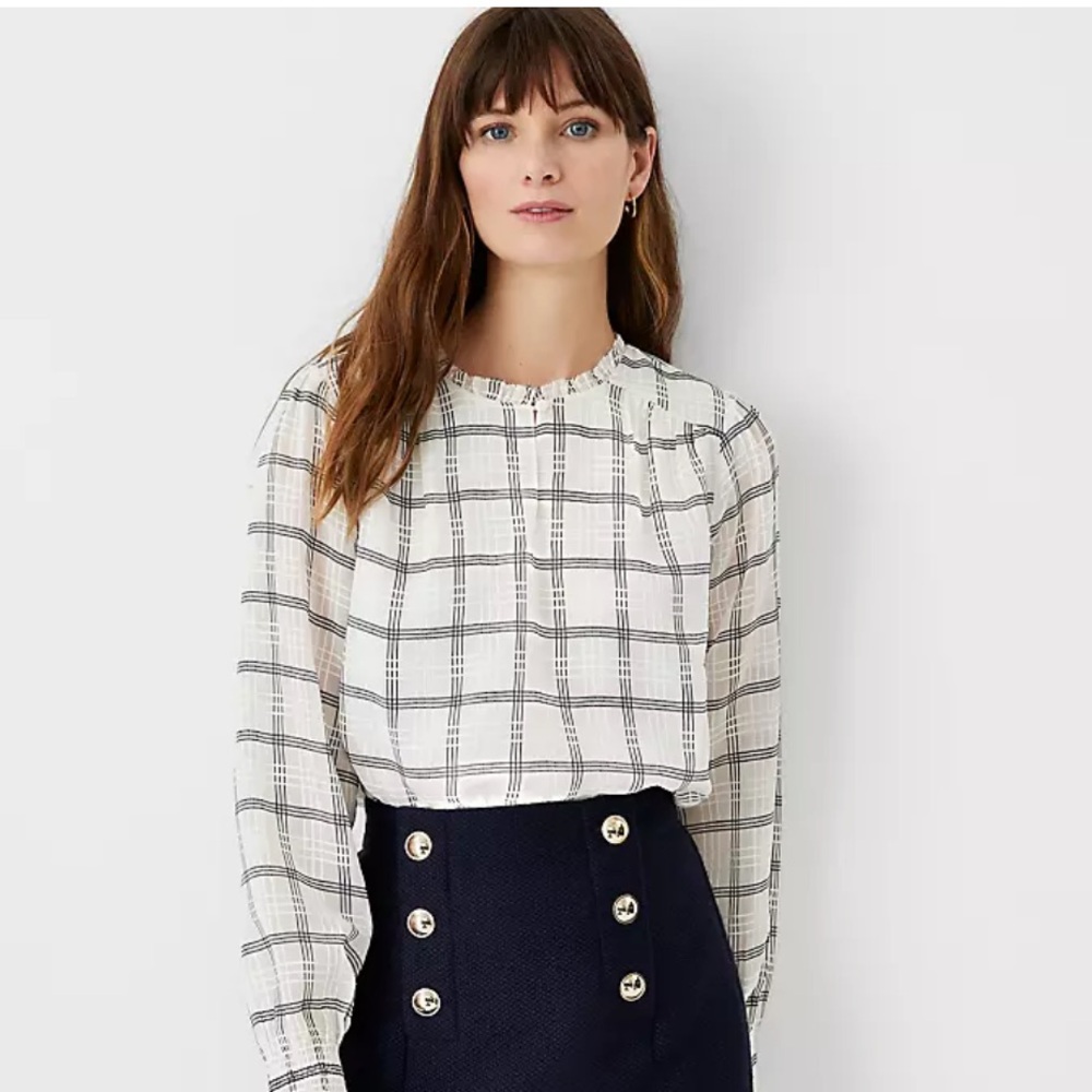 Smocked cuff top